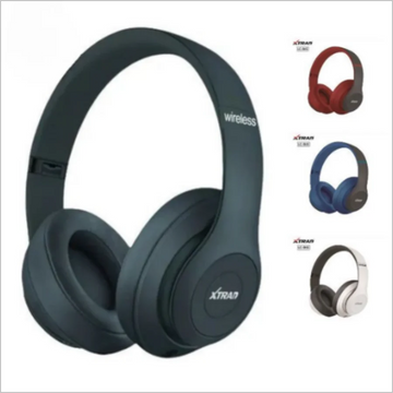 Headphone Bluetooth Sem Fio LC-815 P47 – Extra Bass, Microfone, Rádio FM, Dobrável e Compatível com Celular