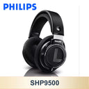 Headphone Philips SHP9500 Hi-Fi Over-Ear Com Fio – Drivers 50mm, Som Monitor Profissional, Cabo Destacável, PC, Música e Games