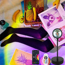Luminária Smart Sunset Lamp RGB – Controle via App e Remoto (Efeito Pôr do Sol para Fotos, Vídeos e Decor)