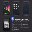 Luminária Smart Sunset Lamp RGB – Controle via App e Remoto (Efeito Pôr do Sol para Fotos, Vídeos e Decor)