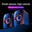 Kit Par Caixas de Som Mini para PC e Notebook – Áudio Estéreo 2.0 Compacto e Potente (Conexão USB + P2)