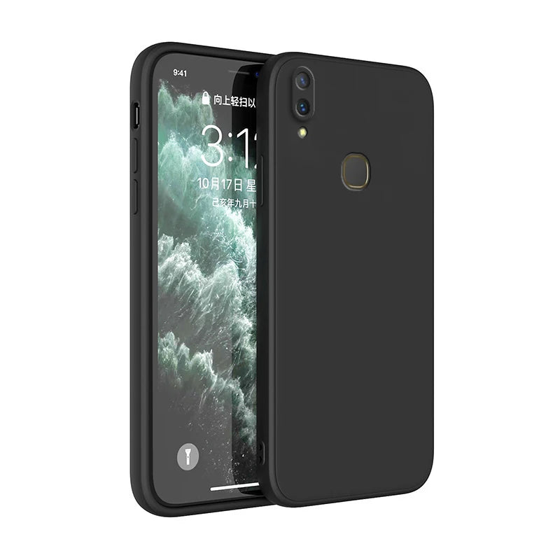 Capa Silicone Líquido Premium para Xiaomi Redmi Note 5 6 7 8 9 10 Pro – Case Fosca Antichoque Antiderrapante