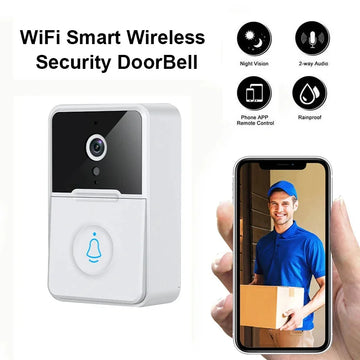 Campainha Sem Fio para Casa – Touch Kit WiFi 2.4G com Vídeo e Interfone, Controle pelo Smartphone