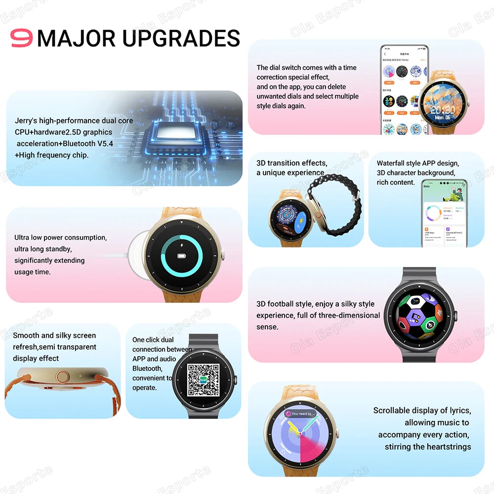 Smartwatch 7 em 1 Ultra Series – Kit com 7 Pulseiras, Tela HD 1.52", Chamadas Bluetooth e Carregamento Sem Fio (Android/iOS)