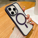 Capa Premium Antichoque Magsafe para iPhone 17 16 Plus 15 14 13 12 11 Pro Max XR 17Air – Bumper Magnético Transparente