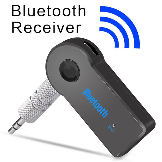 Adaptador Bluetooth 5.0 2 em 1 Receptor e Transmissor AUX 3.5mm para Carro, Fone e Som Automotivo