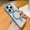 Capa Premium Antichoque Magsafe para iPhone 17 16 Plus 15 14 13 12 11 Pro Max XR 17Air – Bumper Magnético Transparente