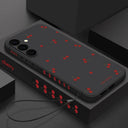 Capa Magnética Little Cherry para Samsung Galaxy S25 FE / S25 / S24 / S23 / S22 Ultra Plus – Soft Case com Alça e Carregamento Magsafe