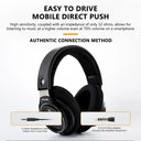 Headphone Philips SHP9500 Hi-Fi Over-Ear Com Fio – Drivers 50mm, Som Monitor Profissional, Cabo Destacável, PC, Música e Games