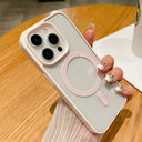 Capa Premium Antichoque Magsafe para iPhone 17 16 Plus 15 14 13 12 11 Pro Max XR 17Air – Bumper Magnético Transparente