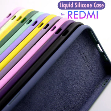 Capa Silicone Líquido Premium para Xiaomi Redmi Note 5 6 7 8 9 10 Pro – Case Fosca Antichoque Antiderrapante