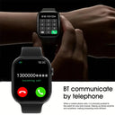 Smartwatch i8 Series Tela 1.73" – Faz Chamadas, Monitora Saúde e Notificações (Android e iPhone)