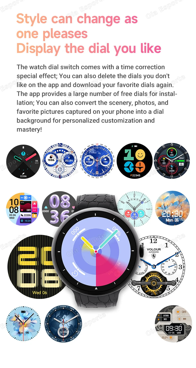 Smartwatch 7 em 1 Ultra Series – Kit com 7 Pulseiras, Tela HD 1.52", Chamadas Bluetooth e Carregamento Sem Fio (Android/iOS)