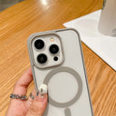 Capa Premium Antichoque Magsafe para iPhone 17 16 Plus 15 14 13 12 11 Pro Max XR 17Air – Bumper Magnético Transparente