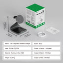 Bonola Estação de Carregamento Magnética 3 em 1 Wireless para Samsung S24/S25 Ultra – Galaxy Watch 7/6/5 e Galaxy Buds