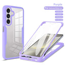 Capa 360° Antichoque e Antiqueda Transparente para Samsung Galaxy A16 A15 A14 A13 A06 A05S A04S – Full Coverage