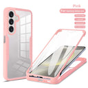 Capa 360° Antichoque e Antiqueda Transparente para Samsung Galaxy A16 A15 A14 A13 A06 A05S A04S – Full Coverage