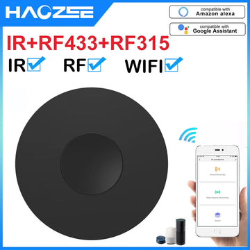 Controle Remoto Inteligente Tuya WiFi RF IR – Universal para Ar-Condicionado, TVs (incluindo LG), Ventiladores e Outros, Compatível com Alexa e Google Home