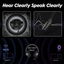 Headset Gamer NUBWO G06 Wireless 2.4GHz + Bluetooth – 50mm, Microfone, Até 100h de Bateria, PS5, PS4, PC, Mobile, Switch