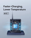 Baseus Carregador USB 30W com 3 Portas – USB-C PD + QC3.0 para iPhone, Samsung e Xiaomi