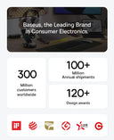 Baseus Carregador USB 30W com 3 Portas – USB-C PD + QC3.0 para iPhone, Samsung e Xiaomi