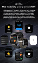 Smartwatch Tático Militar 2025 – Bateria de Longa Duração (400mAh), Lanterna LED e Chamadas Bluetooth